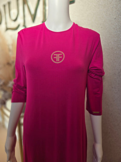 Furstenburg Long Sleeve Silky Nightgown