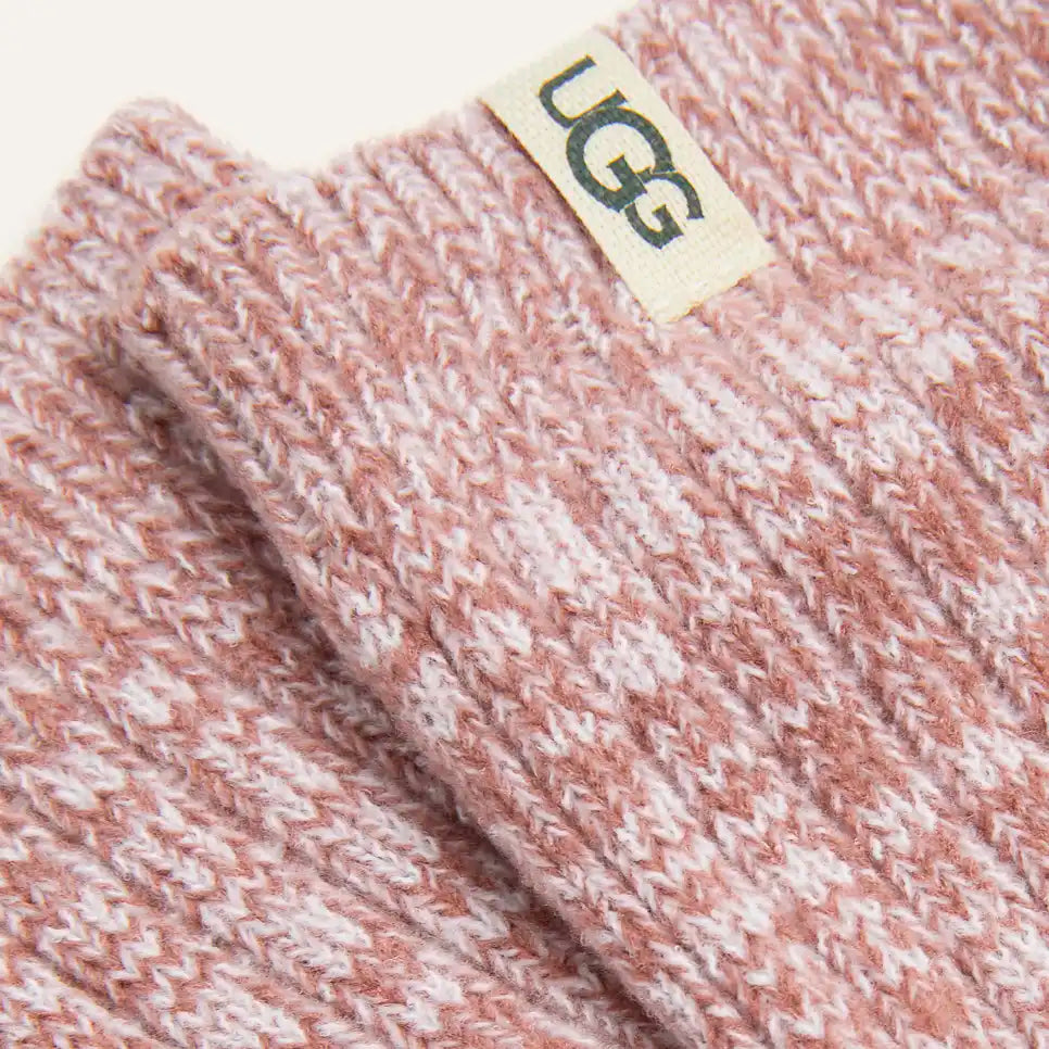 UGG Rib Knit Slouchy Crew Sock, Dusk