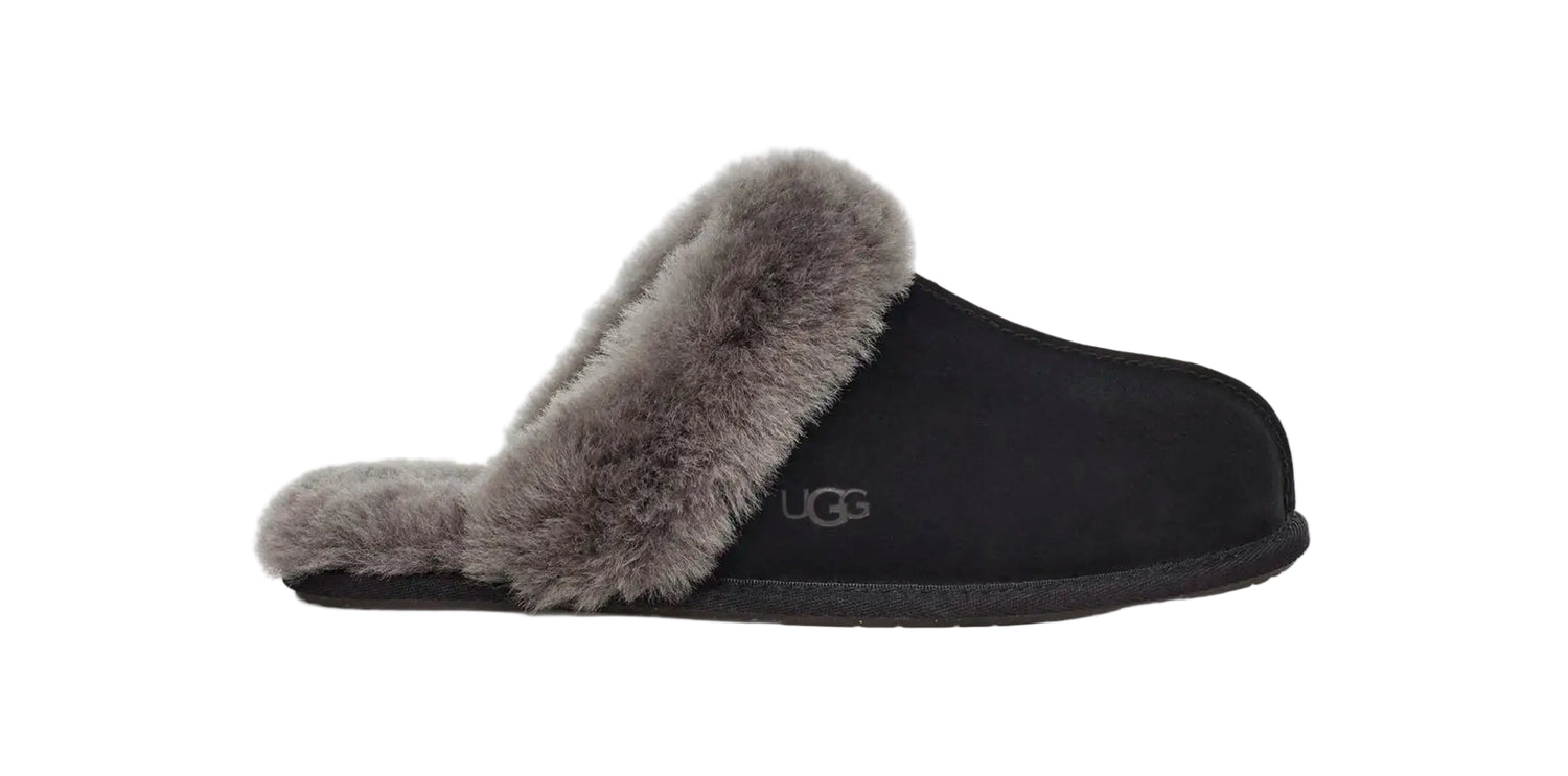 Scuffette ll Slippers, Black & Grey