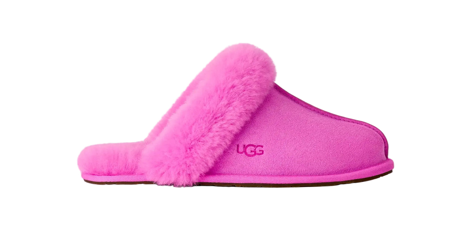 Scuffette ll Slippers, Bright Fuchsia