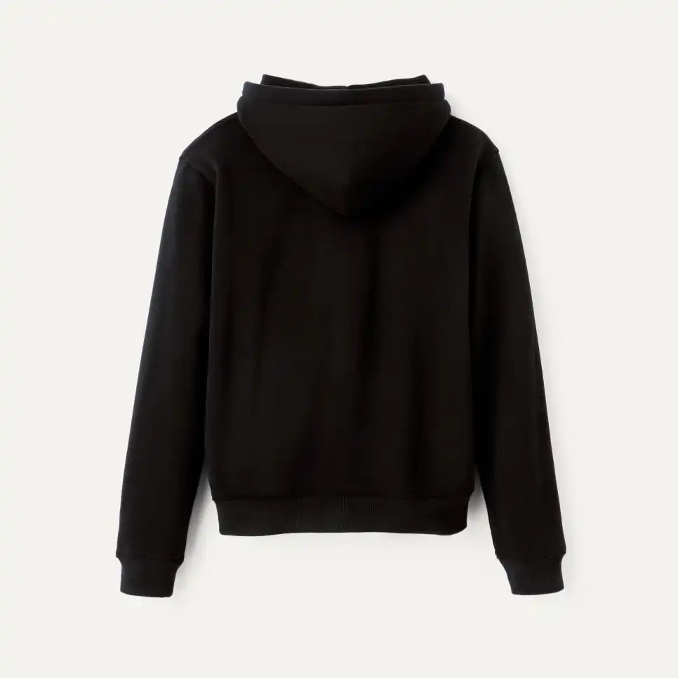 UGG Rey Fuzzy Logo Hoodie, Black
