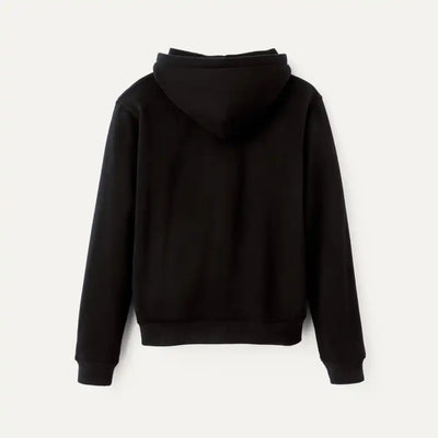 UGG Rey Fuzzy Logo Hoodie, Black