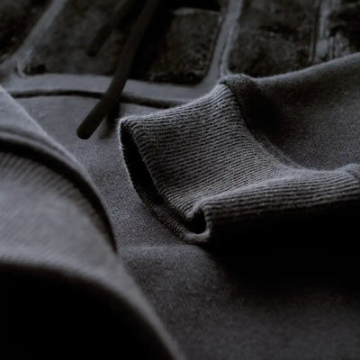 UGG Rey Fuzzy Logo Hoodie, Black