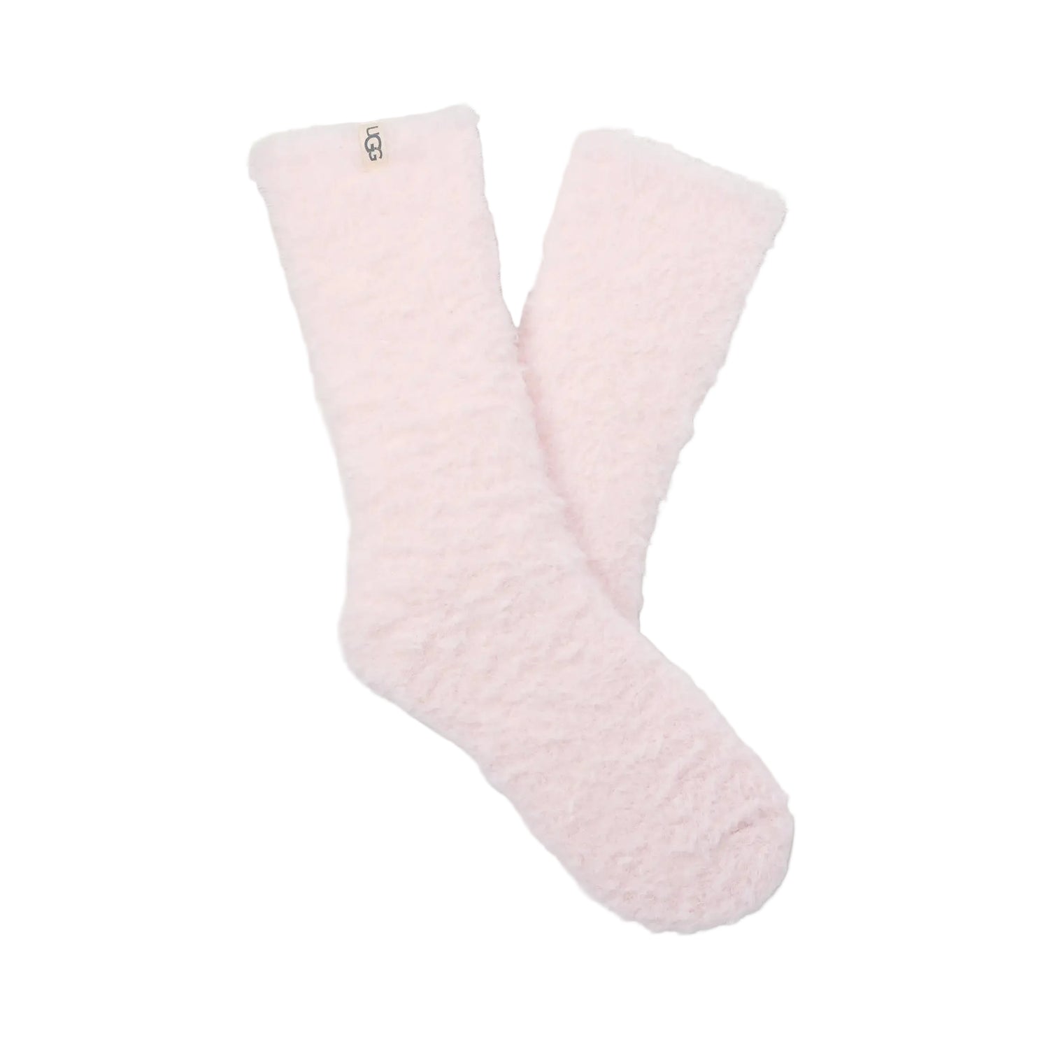 UGG Teddy Cozy Crew Sock, Pale Orchid