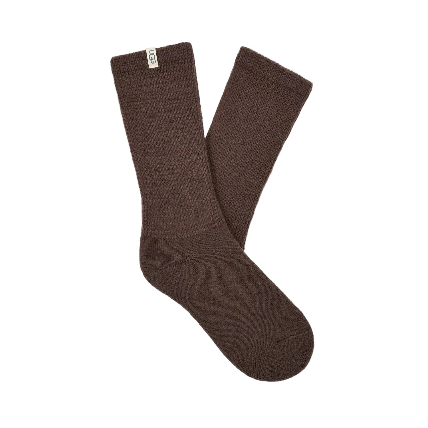 UGG Shealy Cozy Crew Sock, Burnt Cedar