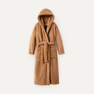 UGG Aarti Plush Long Morning Robe, Chestnut