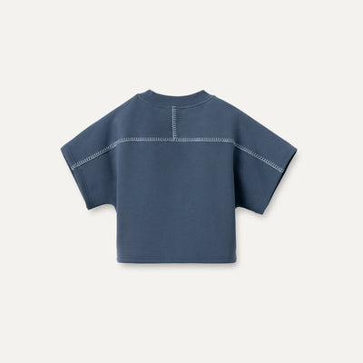 UGG Women's Classic Short Sleeve Crewneck, Desert Blue