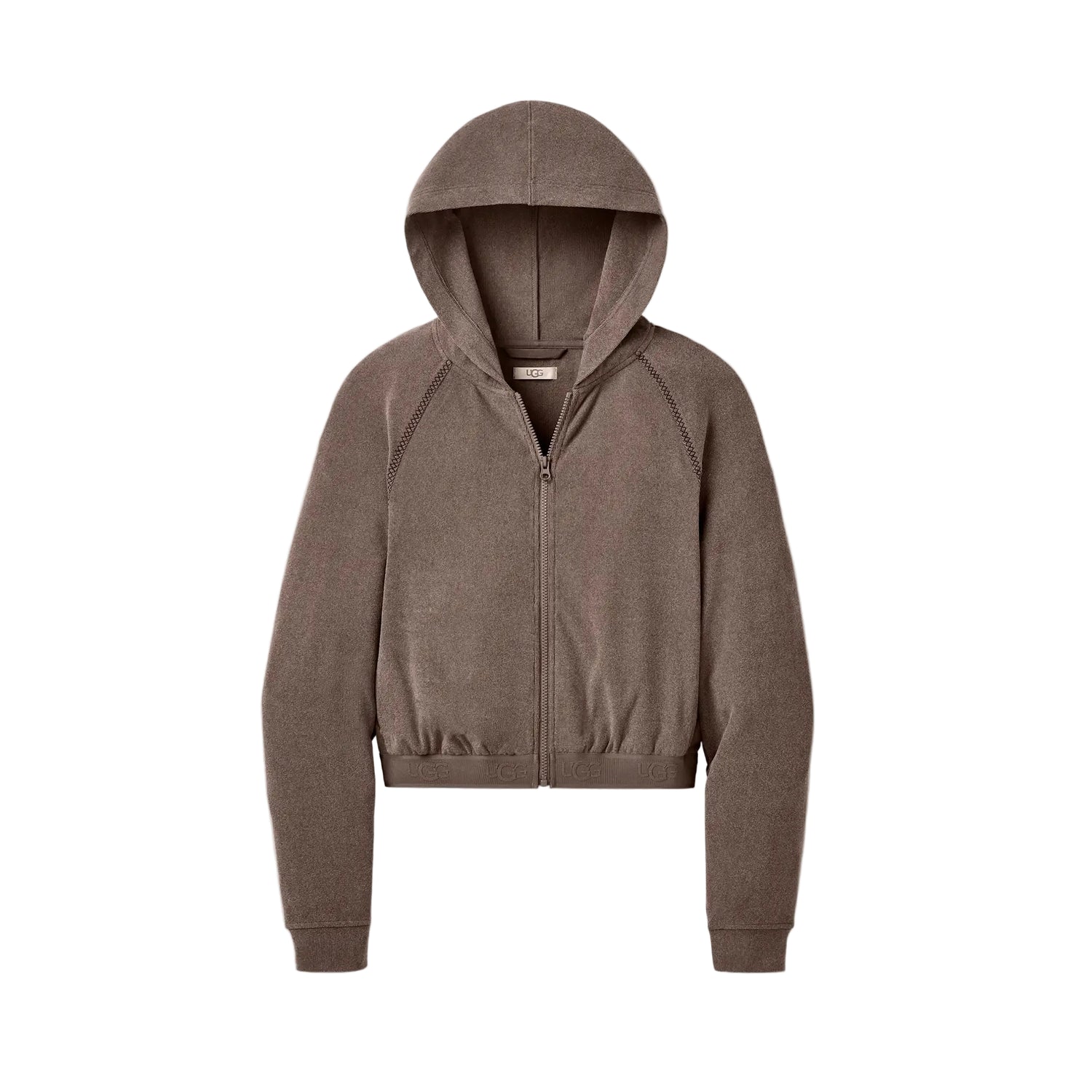 UGG Aubrie Zip Hoodie, Oyster Brown