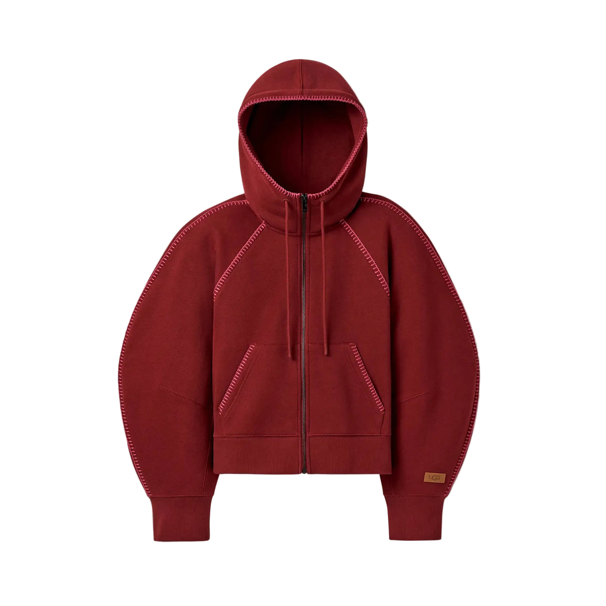 UGG Classic Full Zip Hoodie 1180556, Coffee Berry