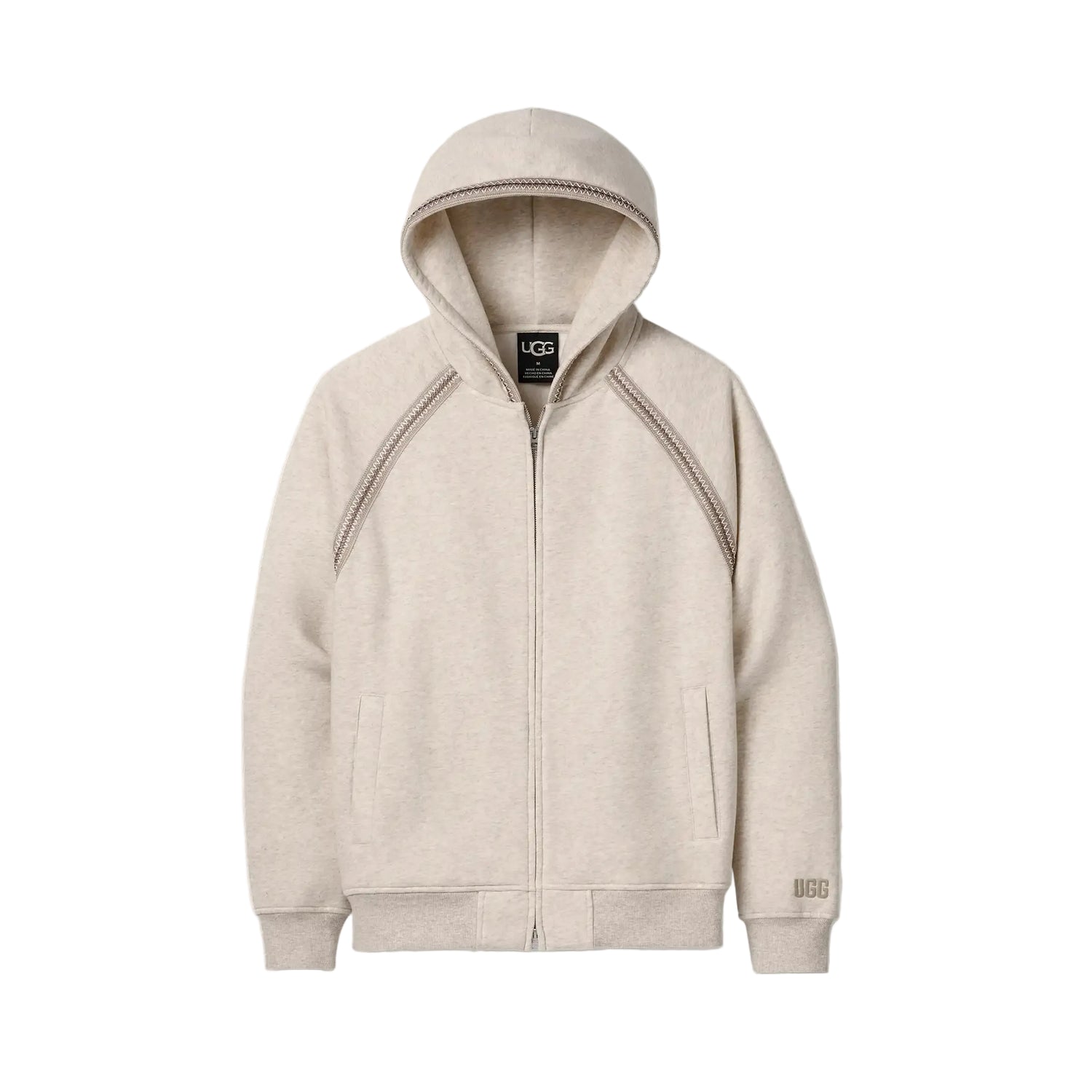 UGG Tasman Full Zip Jacket 1180630, Caribou Heather