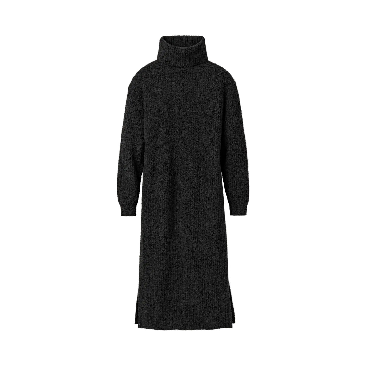 UGG Atlie Turtleneck Rib Dress, Black