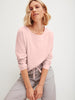 Calida Long Sleeve Pj Set, Pink & Tea Green Print