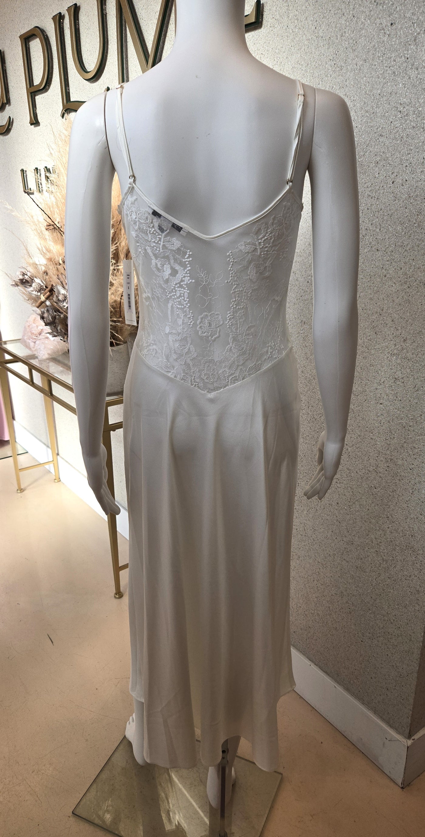 Rya Collection Lisbon Gown With Lining , Ivory