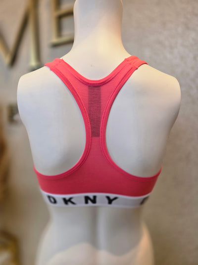 DKNY - Racerback bralette , Pink Taffy