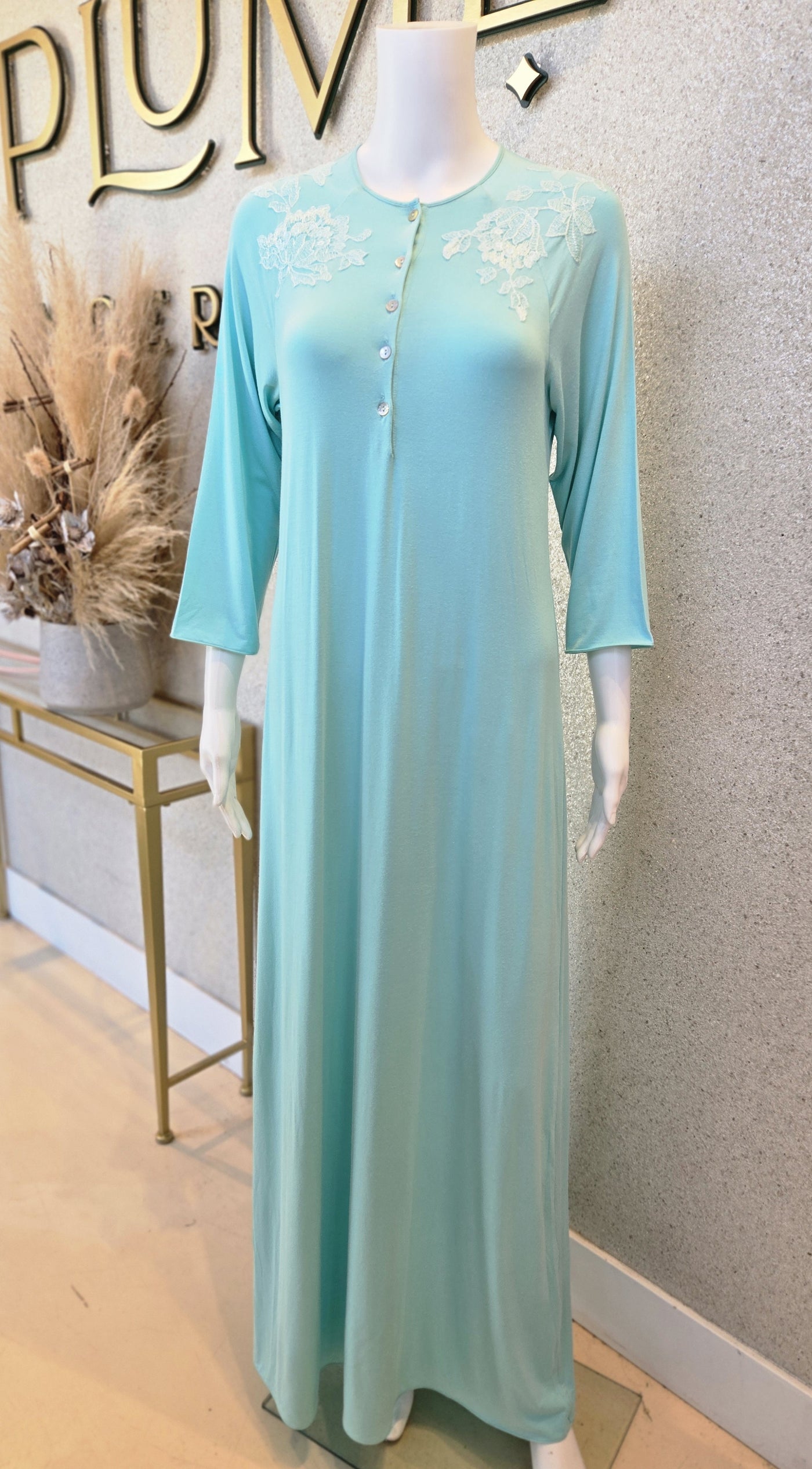 Verdiani Donna Nightdress Modal, 17-Turquoise