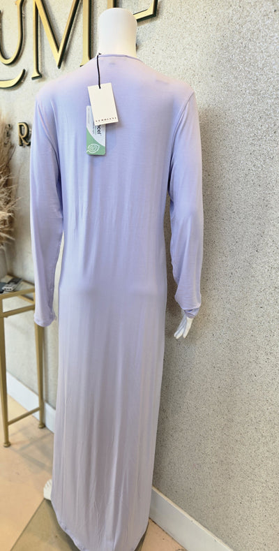 Verdiani Donna Embroidered Crossover Nightgown, Lavanda