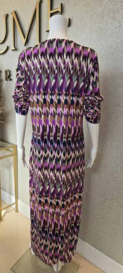 Furstenberg Printed Nightgown, Multi Purple