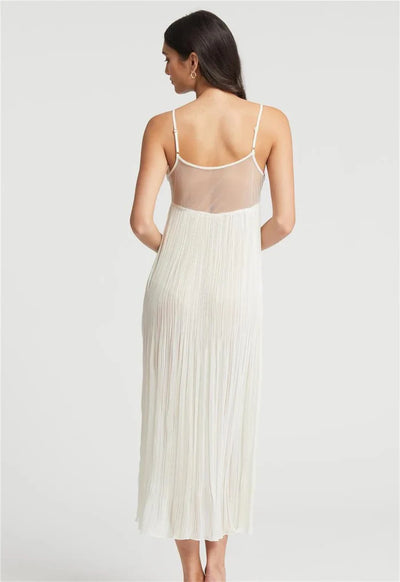 Rya Collection True Love Pleated  Gown, Ivory