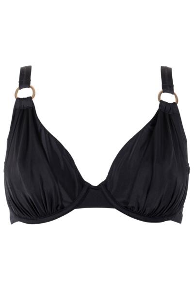 Pour Moi Samoa Non-Padded Swim Top, Black