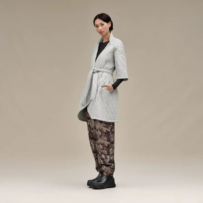 UGG Zellwood Quilted Wrap, Grey Heather
