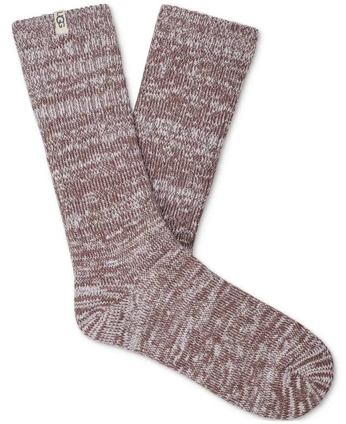 UGG Rib Knit Slouchy Crew Sock, Allspice