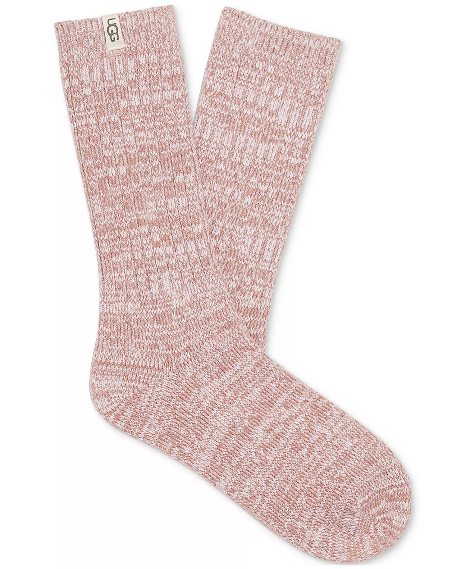 UGG Rib Knit Slouchy Crew Sock, Dusk