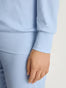 Calida Pajama Set with cuff, Light Blue