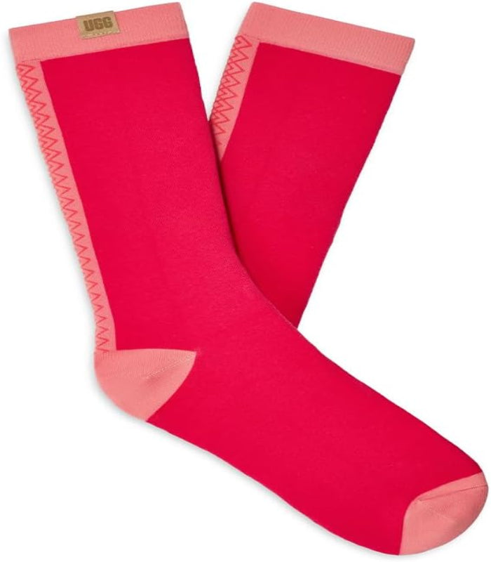 UGG Tasman Crew Sock, Pink Glow