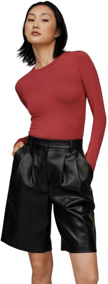 UGG Aidelene Long Sleeve Tee, Rubious