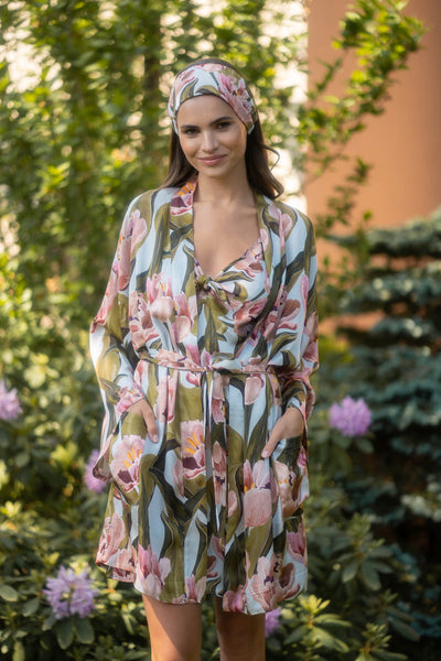 Oh Zuza Short Chemise, Floral Print