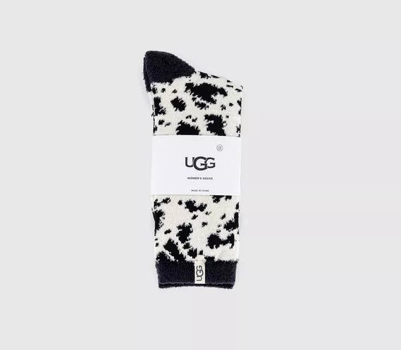 UGG Leslie Graphic One size, Black/White Gazella