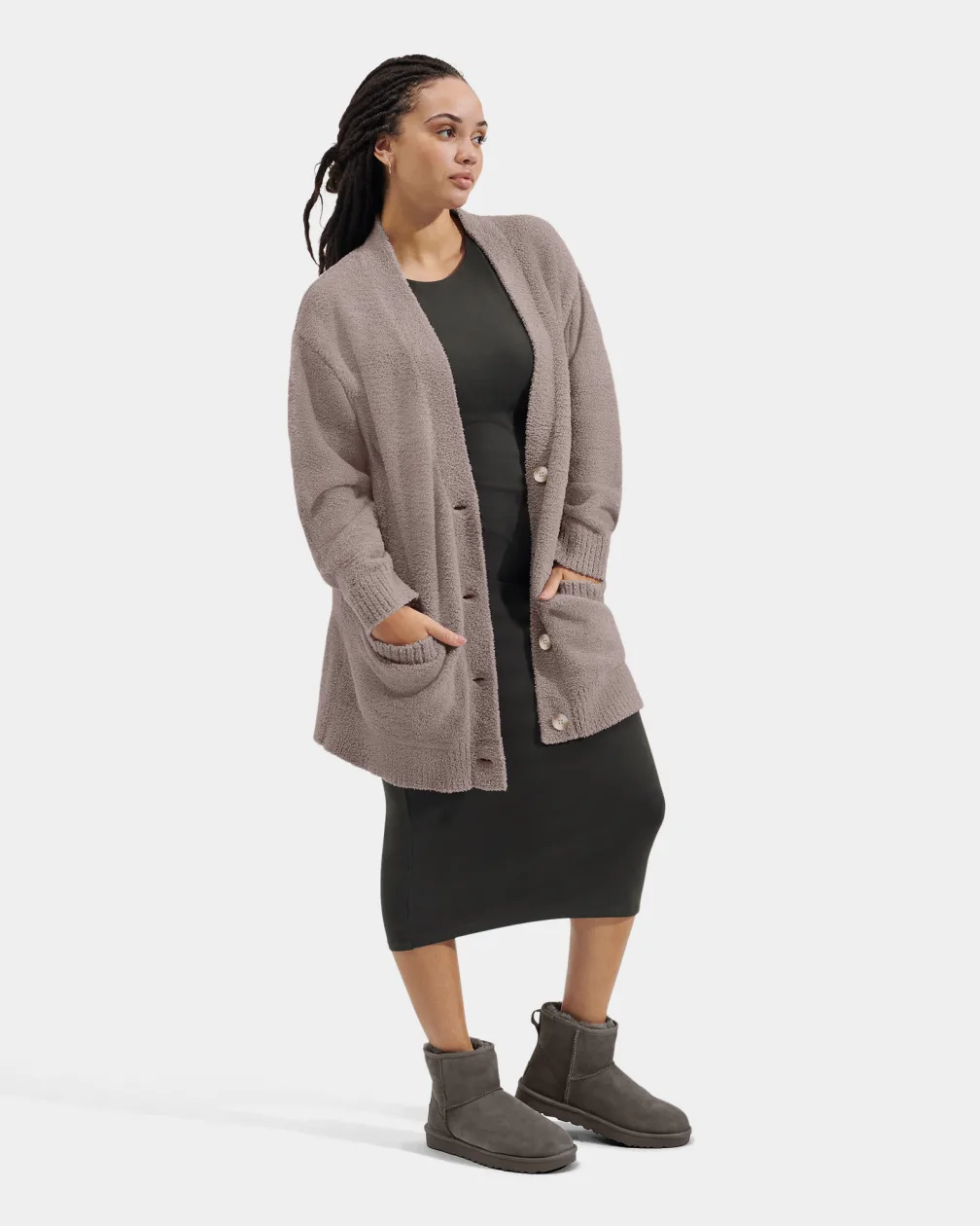 UGG Women's Joselyn Cardigan II, Granite Info