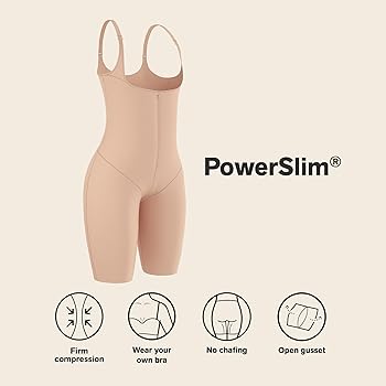 Leonisa Short Bottom Sculpting Butt Lifting Body Shaper, Nude