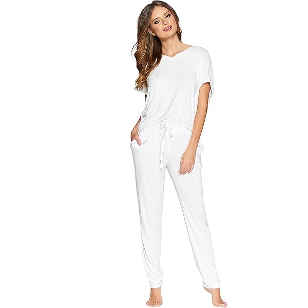 Vanilla Night and Day Long Pant Pajamas Set, Ivory