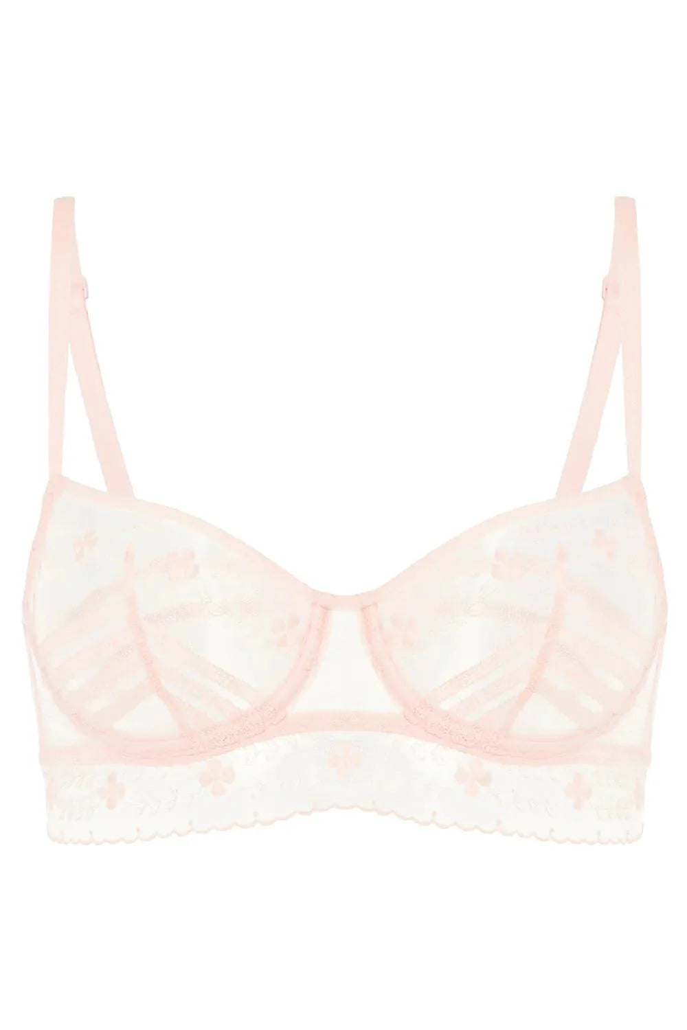 Simone Perele Marthe Half Cup Bra, Petal Powder 332
