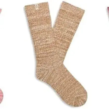 Rib Knit Slouchy Crew 3 Pack