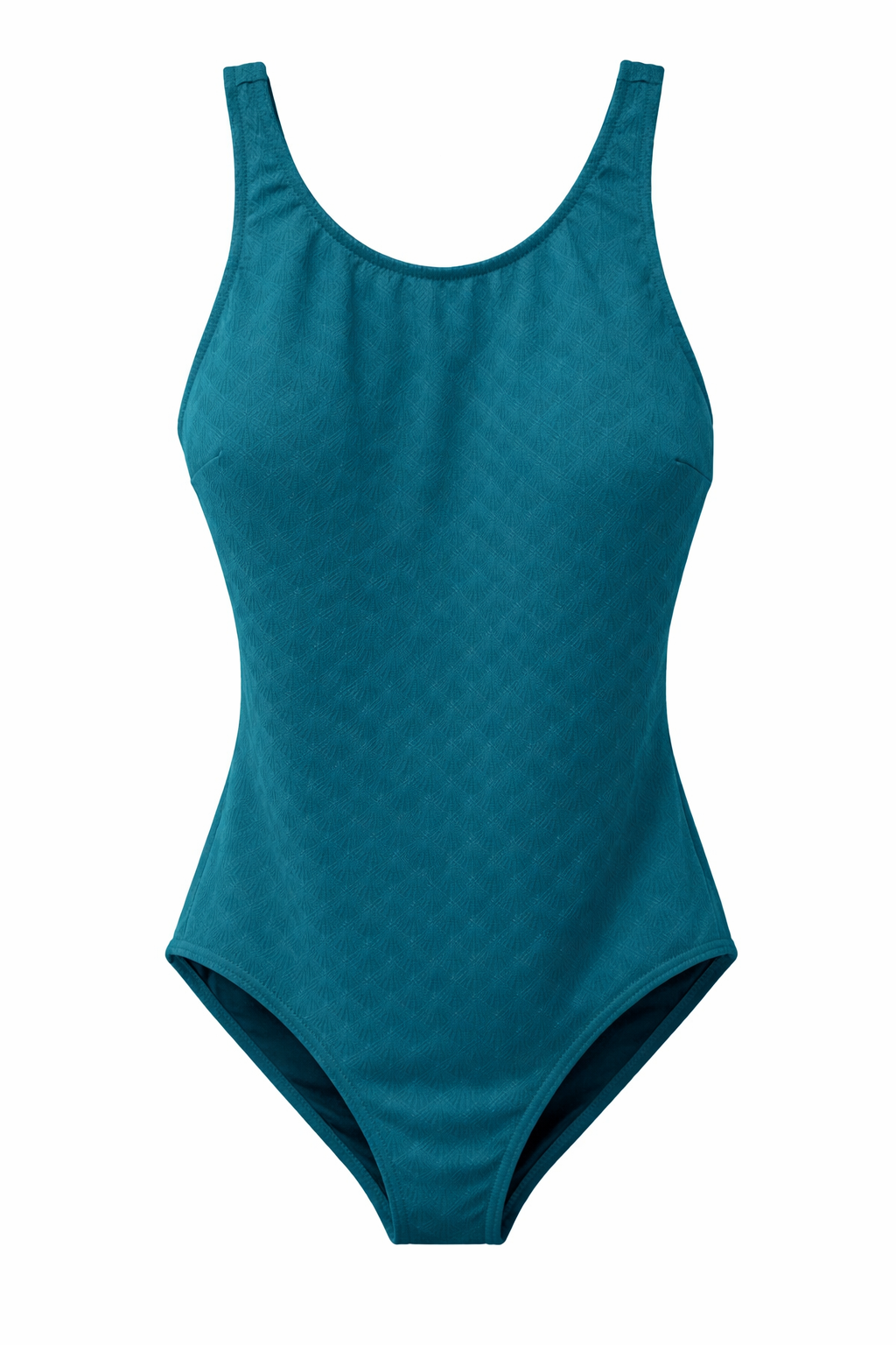 Gottex High Neck open back Swim Suit, D Emerald
