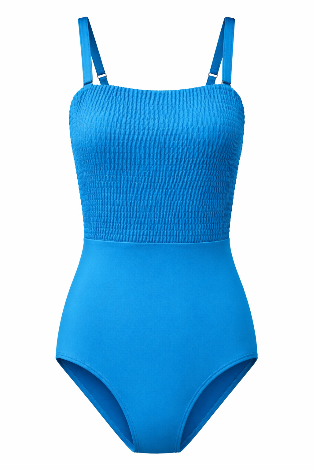 Manteau Aqua Sheared Bathing Suit, Ocean Blue