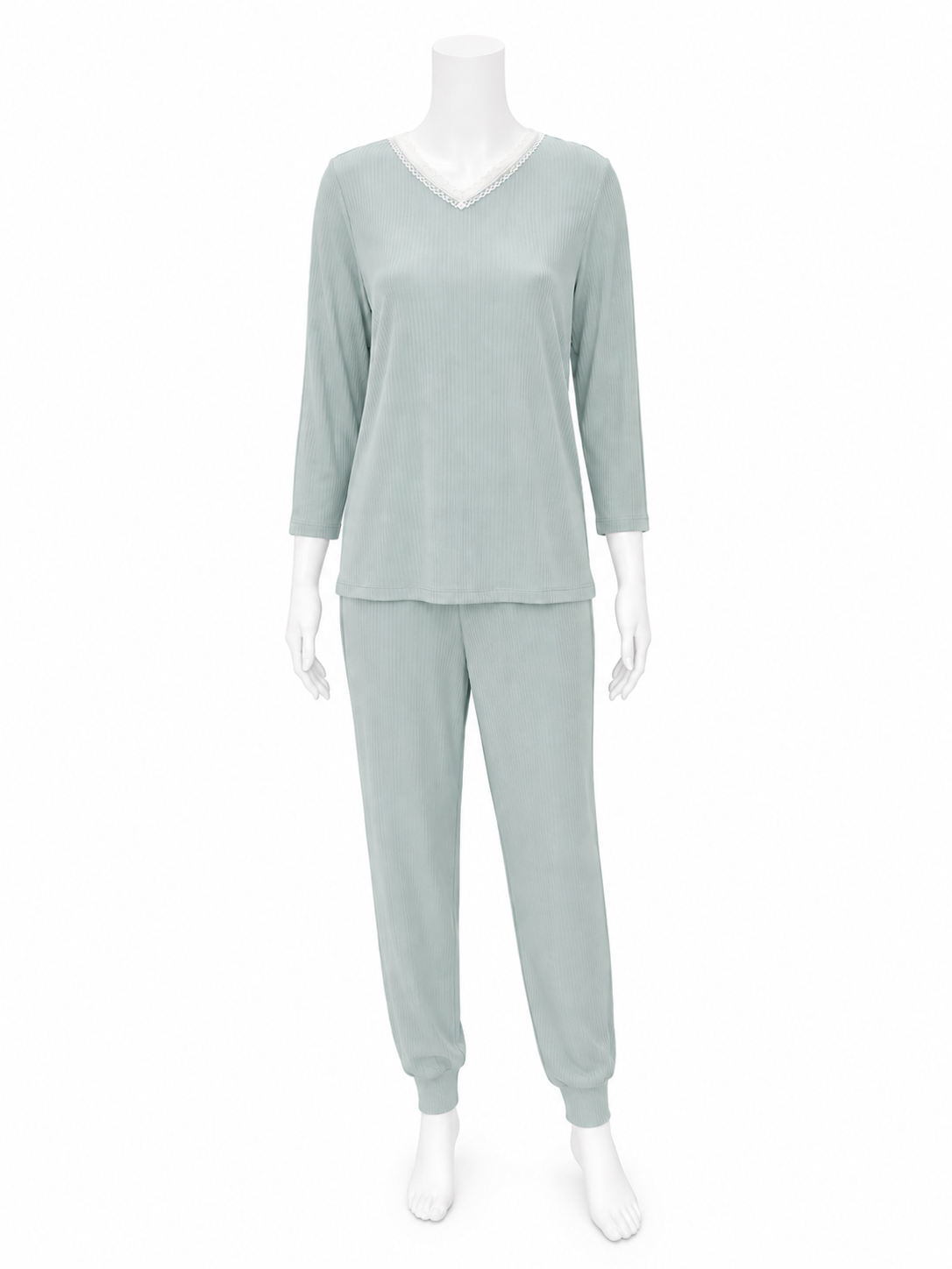 V3 Rosie Pajamas Ribbed, Mint 12 NEW COLOR