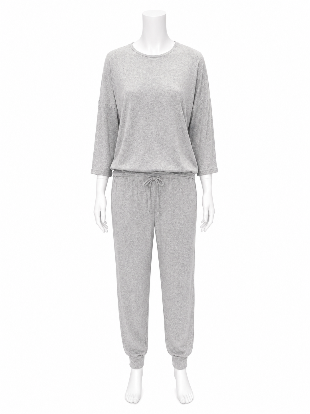 Oh Zuza Pajama Lounge Set OZ214, Grey Heather