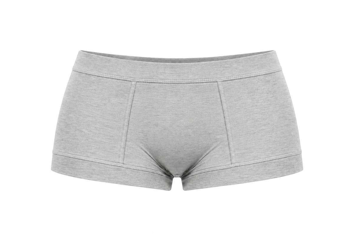 Fleur't Essentials Boxer Short 607, Heather Grey