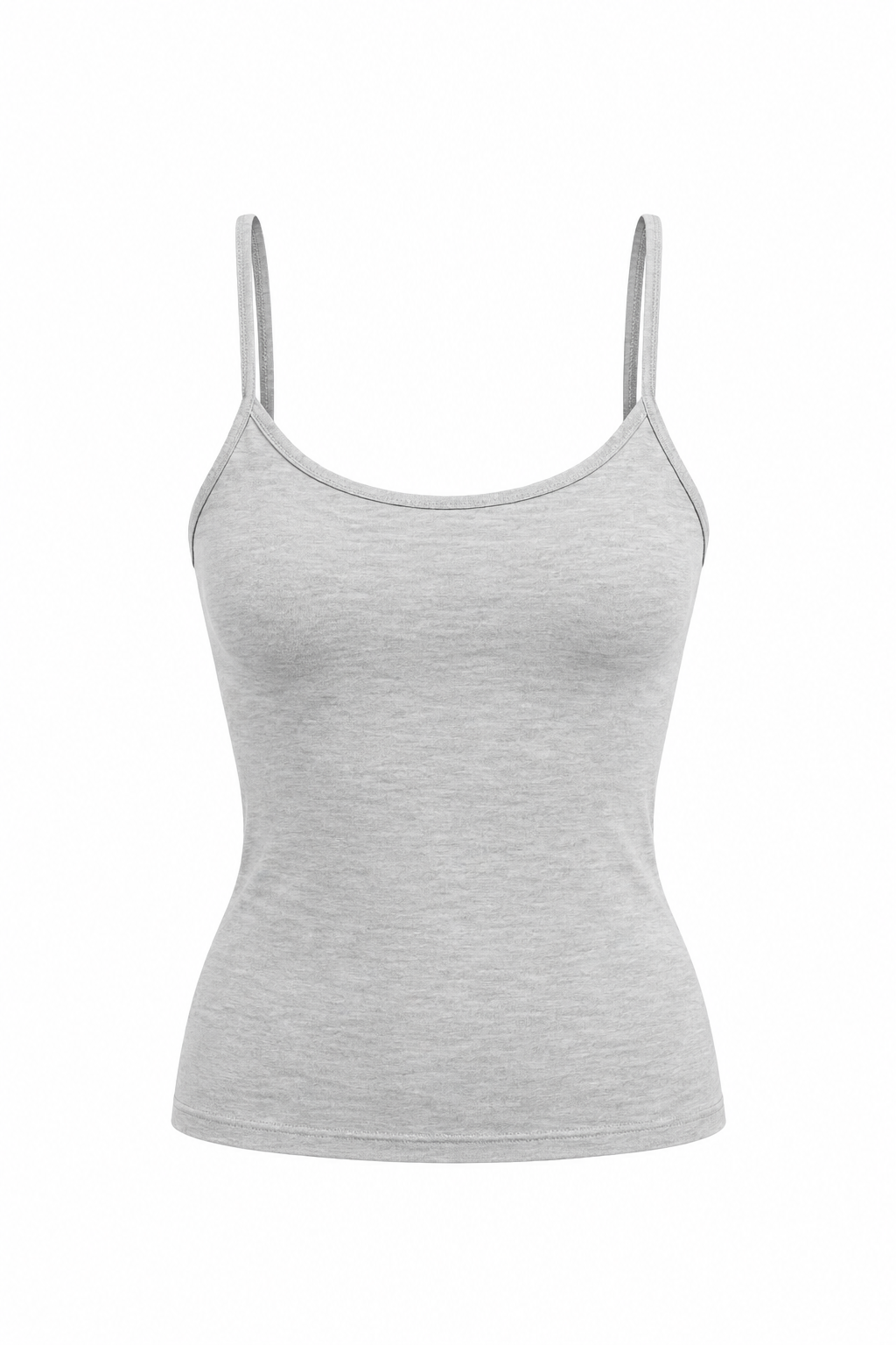 Fleur't Spaghetti Straps Camisole 616, Heather Grey