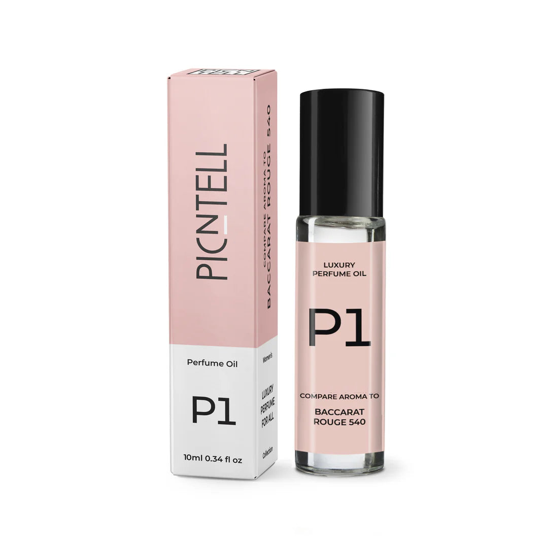 P1 PicNTell Impression of Baccarat Rouge 540 Perfume Oil Roll-On