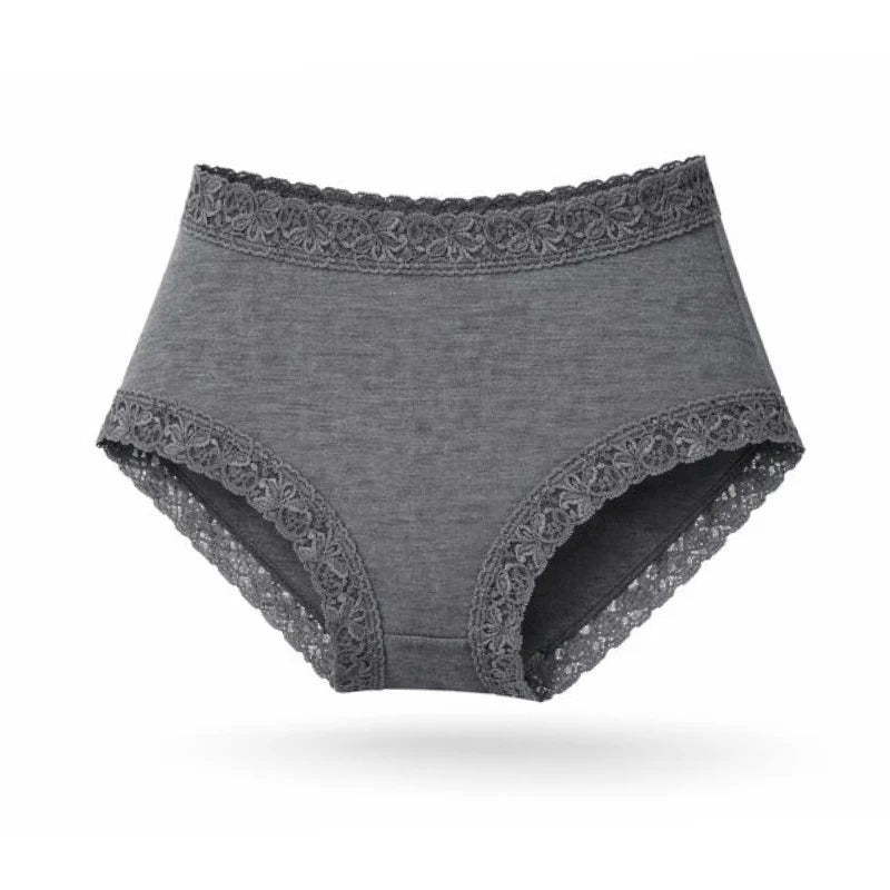 SL301 Iconic Lace Brief 3 Pack, Charcoal