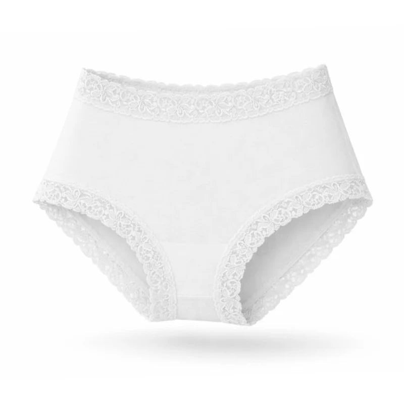 SL301 Iconic Lace Brief 3 Pack, White