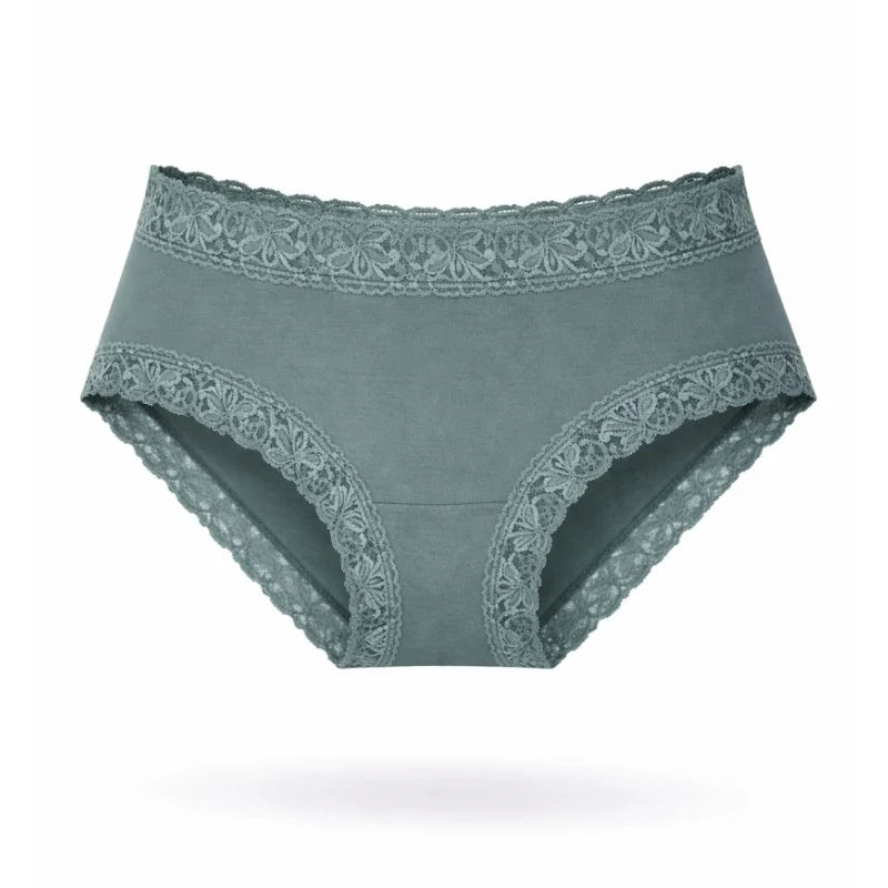 SL302 Iconic Lace Hipster 3 Pack, Lichen