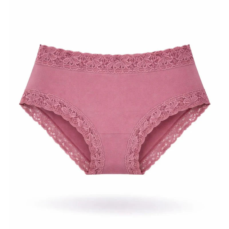 SL302 Iconic Lace Hipster 3 Pack, Mesa Rose