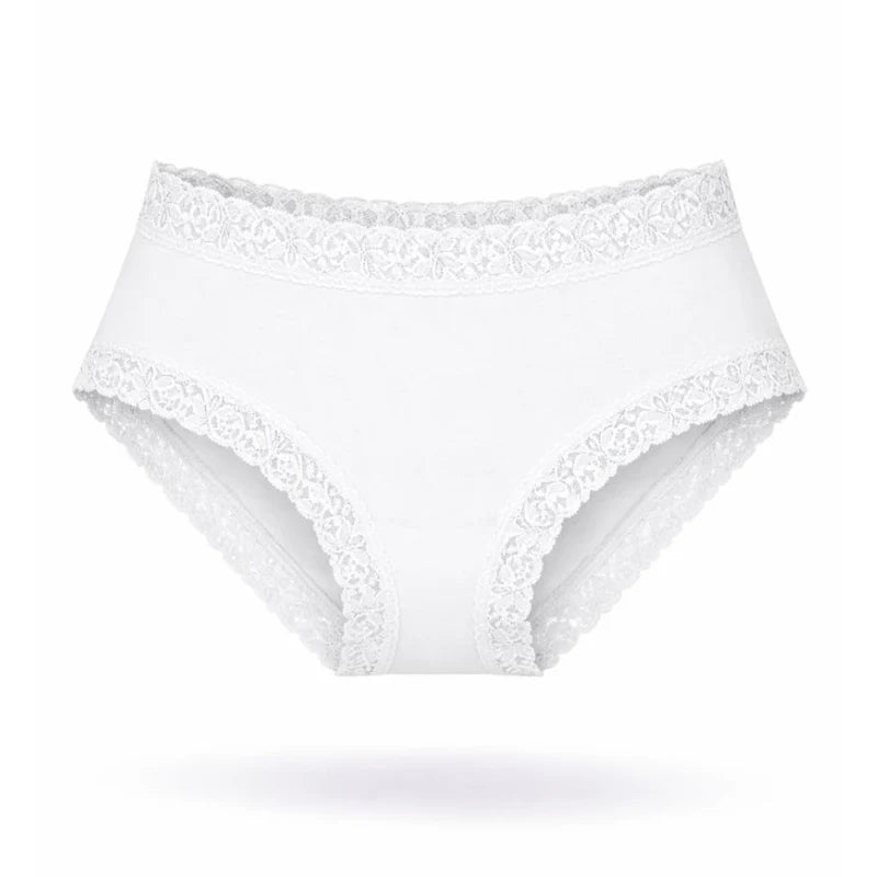 SL302 Iconic Lace Hipster 3 Pack, White