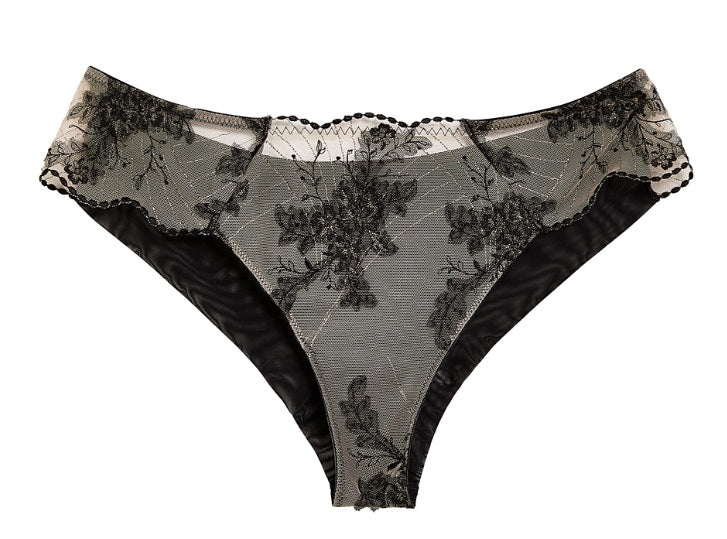 Wacoal Lace Brief Panty, Caviar 217