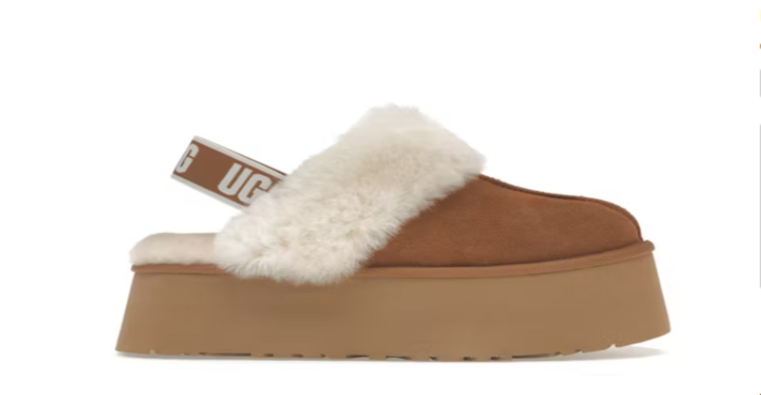 UGG Funkette Slippers, Chestnut